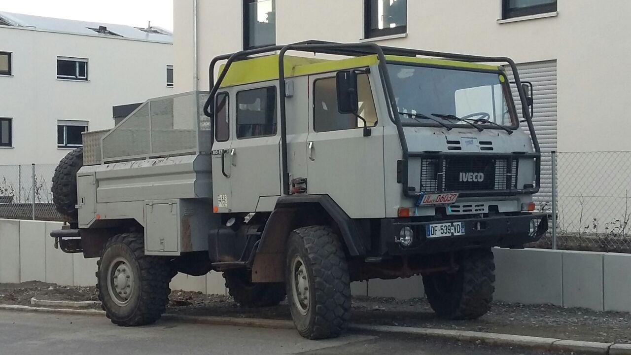 Iveco 80 17w Crew Cab Wheelbase Modification And Camper Conversion